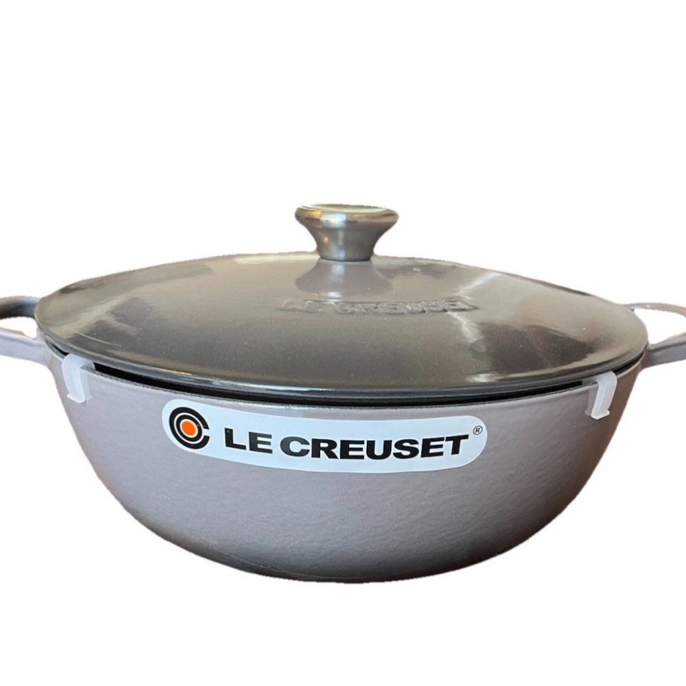"Ocean" #26 Marmite LE CREUSET 4.5 Quart Traditional Soup Pot Cast Iron NWT